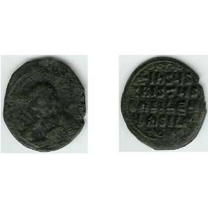   Constantine VIII (976 1028 CE) Ae Follis, Constantinople Mint, SB 1813