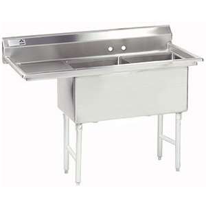 Left Drainboard Advance Tabco FS 2 1824 18 Spec Line Fabricated Two 