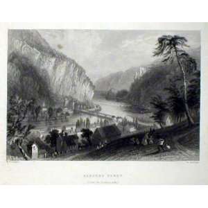  Bartlett 1839 Engraving of Harpers Ferry
