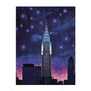  Chrysler Building Finest LAMINATED Print Neil Waldman 