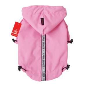  Base Jumper Dog Raincoat   Pink