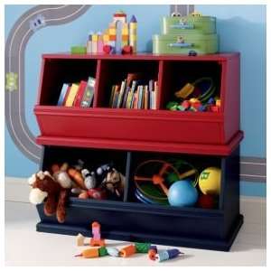  Kids Toy Boxes Kids Wooden Primary Stacking Storage 2 and 