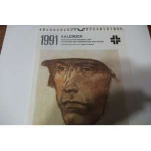    Hiag Wafen Ss Veterans Kalendar Calender 1991 