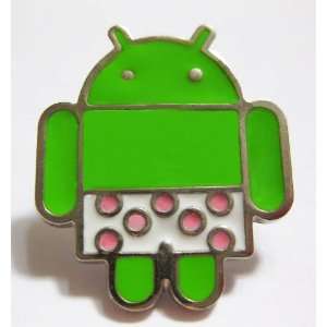 Mobile World Congress 2011 Google Android Pin Badge Android Wearing 