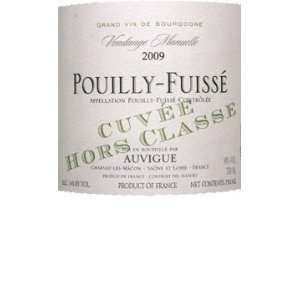   Auvigue Pouilly Fuisse Cuvee Hors Classe 750ml Grocery & Gourmet Food
