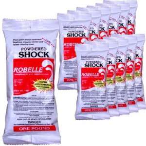  Robelle Powdered Shock   1 Lb., 12 Pk Powerful Start up 