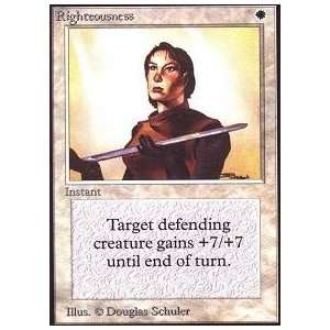  Magic the Gathering   Righteousness   Unlimited Toys 