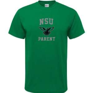  Northeastern State RiverHawks Kelly Green Parent Arch T 