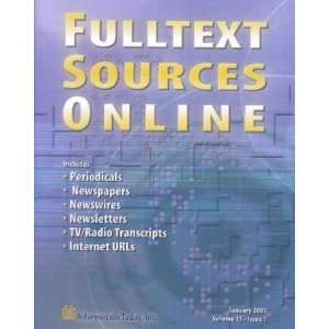  Fulltext Sources Online **ISBN 9781573871686** Mary 