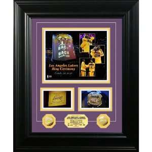 Los Angeles Lakers 2010 Ring Ceremony Marquee Photo Mint  