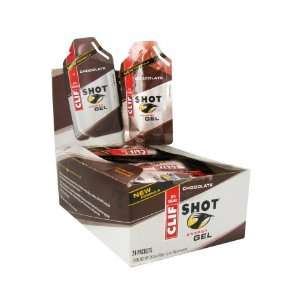  Clif Bars Clif Shot, Chocolate, 1.2 oz (24 pack) Health 