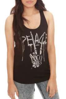  Peace Skeleton Tank Top Clothing