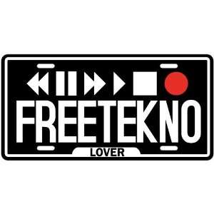  New  Play Freetekno  License Plate Music