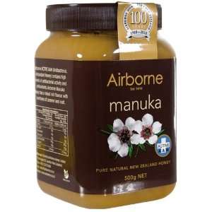 Airborne (New Zealand) AAH+ Manuka Honey 500g / 17.85oz  