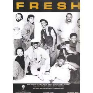  Sheet Music Fresh Kool And The Gang 158 