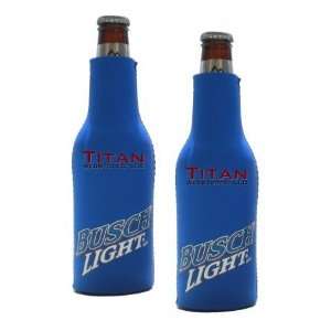  Busch Light Bottle Suits  Neoprene Beer Koozies   Set of 