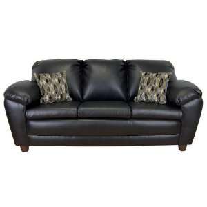  Triad Upholstery 6850 S DBK Standard Sofa in Dodge Black 