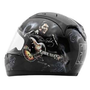  Rockhard Elvis 1968 Black Medium Full Face Helmet 