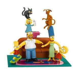  McFarlane Toys   The Simpsons Box Set Family Couch Gag 