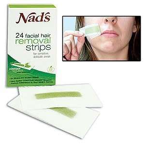  Nads Facial Hair Remover Wax Strips No Heating Health 