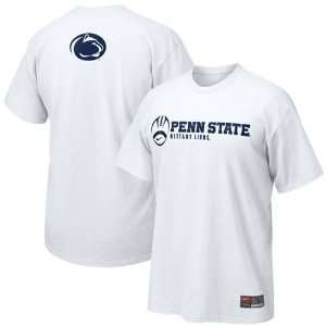   Penn State Nittany Lions White Practice T shirt