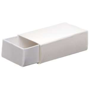 Argos PB0002A Medium White Pill Box, 2 3/4 Length x 1 3/4 Width x 1 