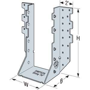  HHUS28 2Z Double Shear SCL Hanger