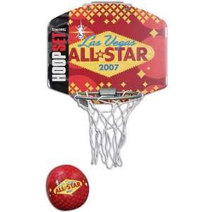  NBA All Star Spalding 07 NBA All Star Vegas Hoop Set 