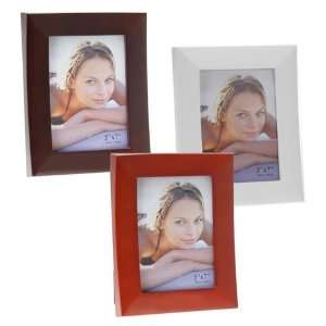  stylish wooden 5x7 picture frame   white