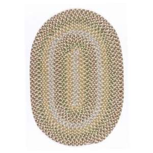   Braided Area Rug   Beige Multi Color, 10 ft. Round
