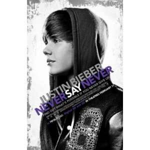    Justin Bieber Never Say Never Original Movie Poster
