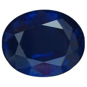  3.41 Carat Loose Blue Sapphire Oval Cut Jewelry