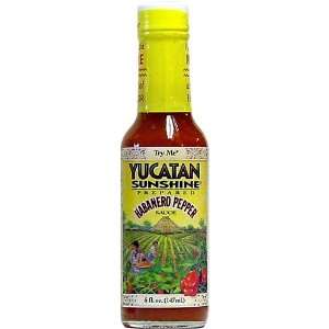 Yucatan Sunshine Habanero Pepper Sauce Grocery & Gourmet Food