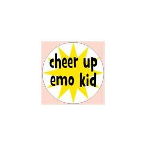   UP EMO KID Pinback Button 1.25 Pin / Badge ~ Punk Rock Indie Metal