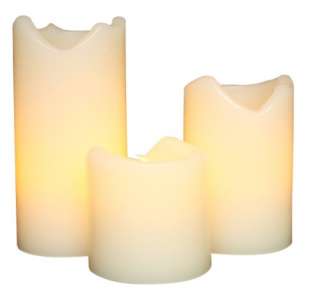 Gerson Company Everlasting Glow Flameless Candles with Drip Effect 