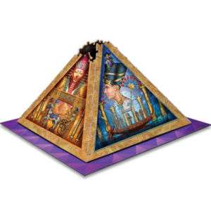 3D Pyramid Puzzle Mystery of Pyramids Hieroglyphics New  