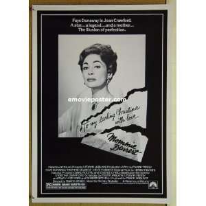  MOMMIE DEAREST 17x24 special movie poster 81 Faye Dunaway 