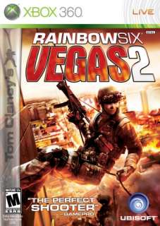   Clancy Rainbow Six Vegas 2 Eng/French XBOX 360 NEW 008888523956  