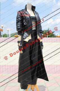 DMC Devil May Cry 3 Dante Black Version Cosplay Costume  