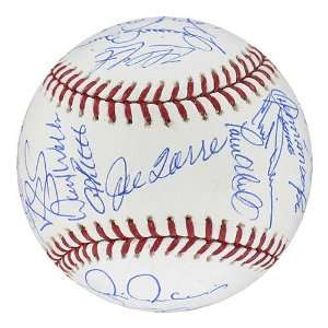  1998 Yankees Team Signed MLB Baseball  Sports 