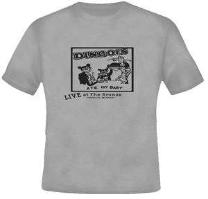 Dingoes Ate My Baby Buffy Music Band RETRO Gray T Shirt  