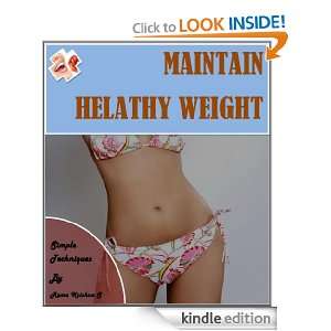 Healthy Weight  Maintain Healthy Weight, Simple guide to loss weight 