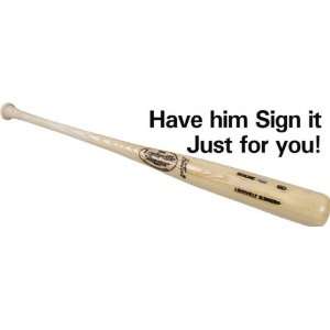  Chris Getz Chicago White Sox Autographed Big Stick Bat 