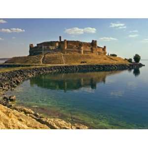  Qalaat Jaabar Citadel Jutting Out into Lake Al Assad 