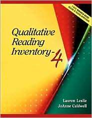 Qualitative Reading Inventory 4, (0205443273), Lauren Leslie 