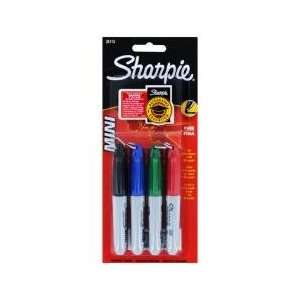  Sharpie Mini Fine Point Permanent Markers (Pack of 4 