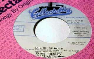 Elvis Presley (reissue 45) Col 4511 Jailhouse Rock  