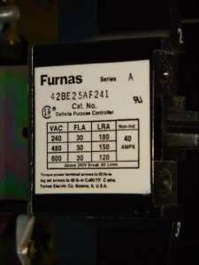 Furnas 42BE25AF241 Contactor W/ Overload Relay  