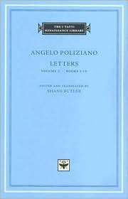   Library), (0674021967), Angelo Poliziano, Textbooks   