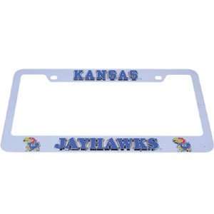  NCAA Kansas Jayhawks 3D Deluxe Chrome Auto Frame Sports 